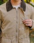 Country Jacket - Tan Waxed Nylon