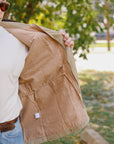 Country Jacket - Tan Waxed Nylon