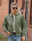 CWU Flight Jacket - Sage Aviator Satin