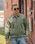 CWU Flight Jacket - Sage Aviator Satin