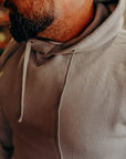 14oz Ultra Heavyweight Loopwheel Cotton Hoodie - GREY IHSW-49-GRY