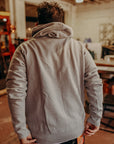 14oz Ultra Heavyweight Loopwheel Cotton Hoodie - GREY IHSW-49-GRY