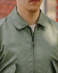 CWU Flight Jacket - Sage Aviator Satin