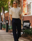 Easy Pant- Indigo Canvas
