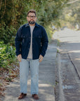 INDIGO COTTON RIPSTOP “KOKIRAN” MILITARY SHIRT (SJAS24-AR)
