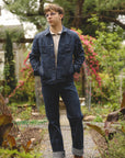 RJ-1 Riders Jacket Waxed Canvas- Navy