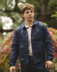 RJ-1 Riders Jacket Waxed Canvas- Navy