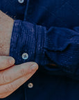 Sashiko Shirt- Indigo Garment Dyed (MXLS1028)