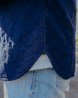 Sashiko Shirt- Indigo Garment Dyed (MXLS1028)