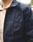 RJ-1 Riders Jacket Waxed Canvas- Navy