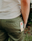 Studio D’artisan CHINO PANTS -Army Green (1874)