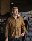 Jagged Deck Cloth Jacket- Khaki (SJCJK25-SP)