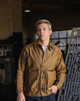 Jagged Deck Cloth Jacket- Khaki (SJCJK25-SP)