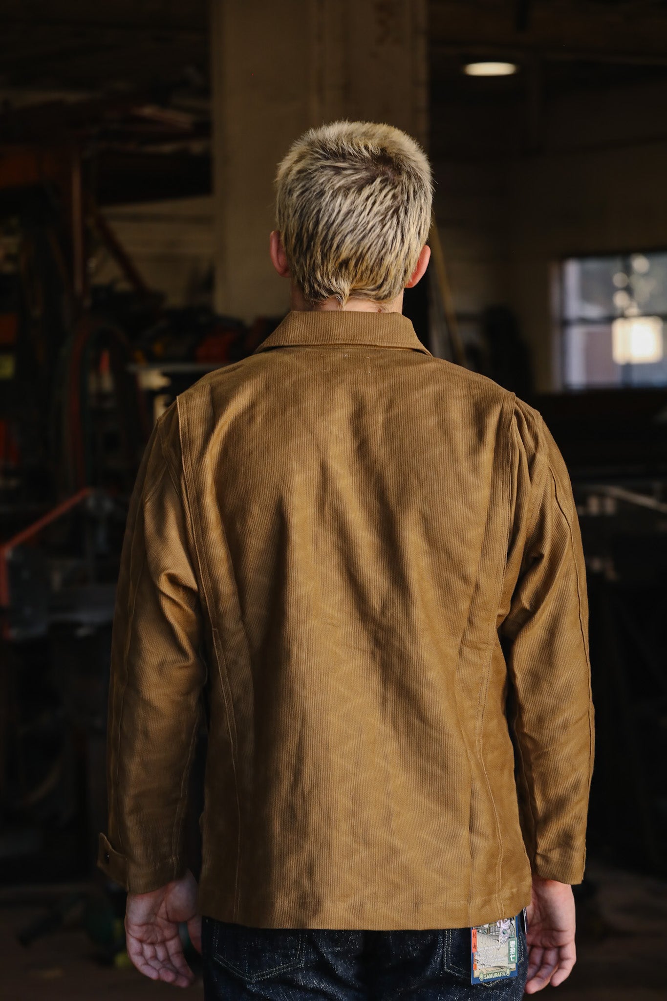 Jagged Deck Cloth Jacket- Khaki (SJCJK25-SP)