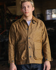 Jagged Deck Cloth Jacket- Khaki (SJCJK25-SP)