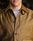 Jagged Deck Cloth Jacket- Khaki (SJCJK25-SP)