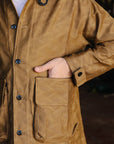 Jagged Deck Cloth Jacket- Khaki (SJCJK25-SP)