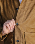 Jagged Deck Cloth Jacket- Khaki (SJCJK25-SP)