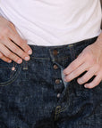 "Murasame" 17oz Extra Slub Selvedge Denim - Relaxed Tapered Fit (S211XX17oz-SDS)
