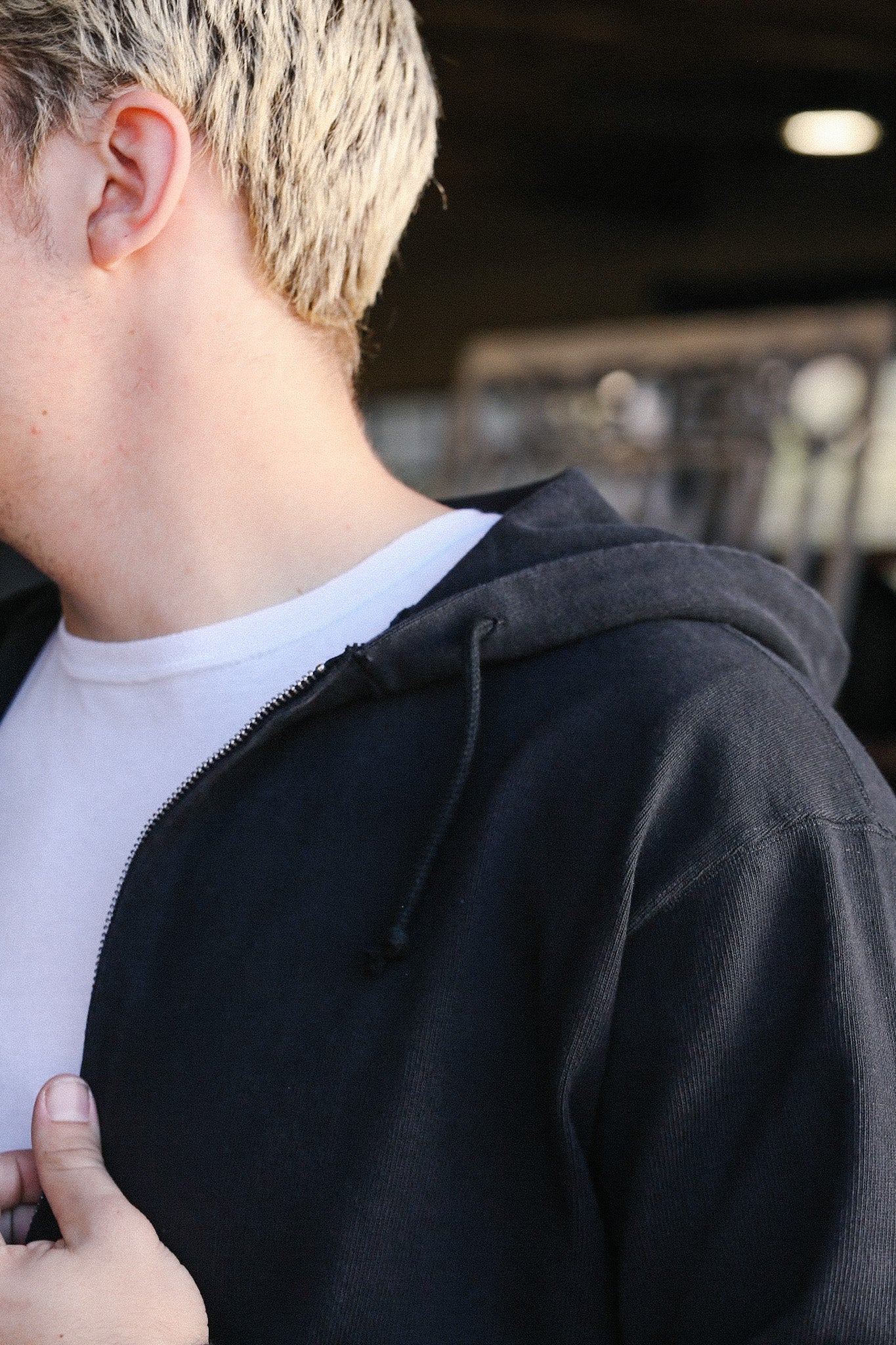 10/2 Extra Heavy Hoody- Black (SWS-TW02)