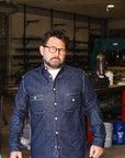 Samurai Cotton Denim Work Shirt- Indigo (SJWS-SC02)