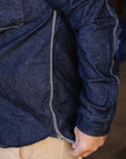 Samurai Cotton Denim Work Shirt- Indigo (SJWS-SC02)