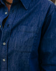ANM Church Shirt- Indigo Stonewash (Sample Sale)