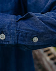 ANM Church Shirt- Indigo Stonewash (Sample Sale)