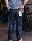'44 Style WWII Wide Straight Jeans- Indigo (S2000HX)