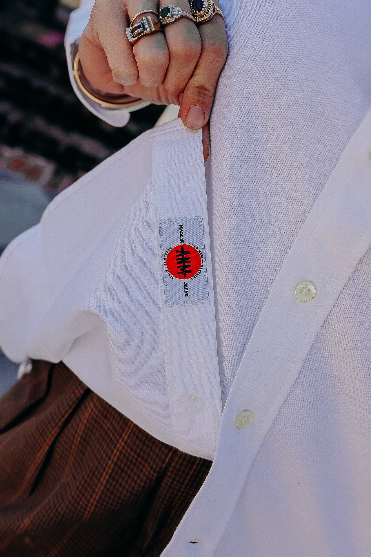 ANM Church Shirt- White