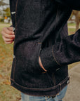 LINED SUPPLY JACKET- 15OZ INDIGO