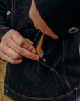 LINED SUPPLY JACKET- 15OZ INDIGO