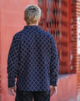 Sashiko Dobby Work Shirt- Indigo (5728)