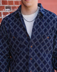 Sashiko Dobby Work Shirt- Indigo (5728)