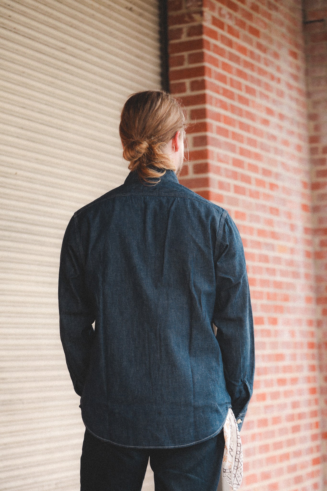 SC27852 Sugar Cane Long Sleeve Work Shirt- Blue Denim – Iron Shop