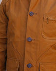 Fiction Romance 13.5oz Duck Canvas Hunting Jacket- Brown - SC15834