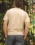ANM Loopwheel Tee-Oat Milk