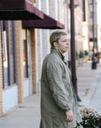 Tsugihagi Fishtail Jacket- Boro Green (MSP-4017)
