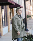 Tsugihagi Fishtail Jacket- Boro Green (MSP-4017)