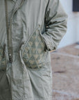 Tsugihagi Fishtail Jacket- Boro Green (MSP-4017)