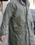 Tsugihagi Fishtail Jacket- Boro Green (MSP-4017)
