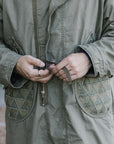Tsugihagi Fishtail Jacket- Boro Green (MSP-4017)