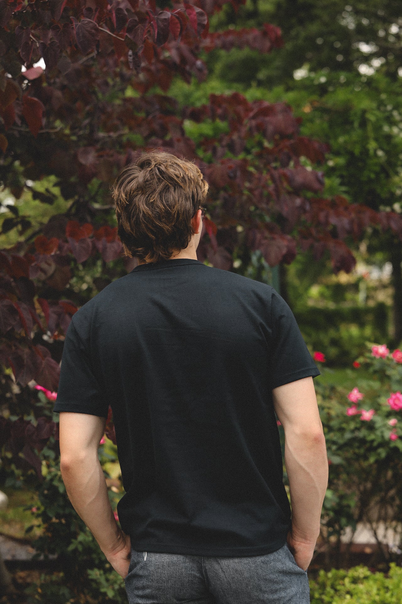 ANM Loopwheel Tee- Black – Iron Shop Provisions