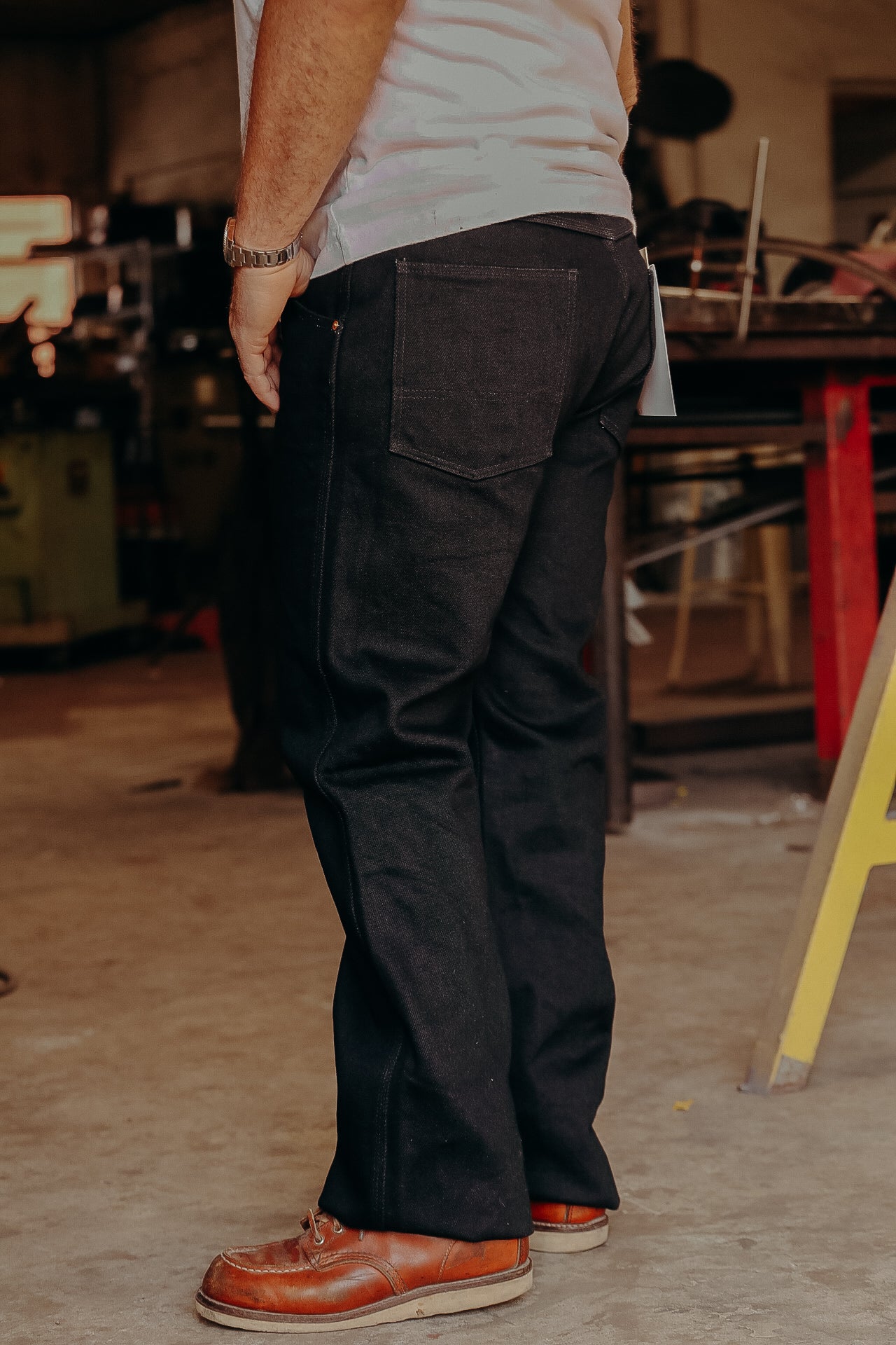21oz Serge Work Pants - Black IH-829-BLK