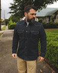 12oz Wabash Western Shirt - Indigo IHSH-62-IND
