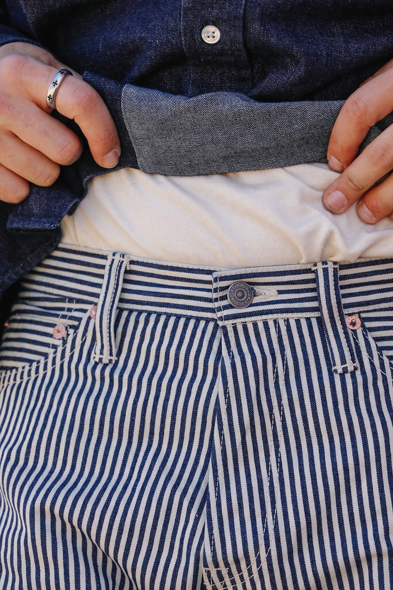 10.2oz Hickory Stripe Pant (FN-DP-802)