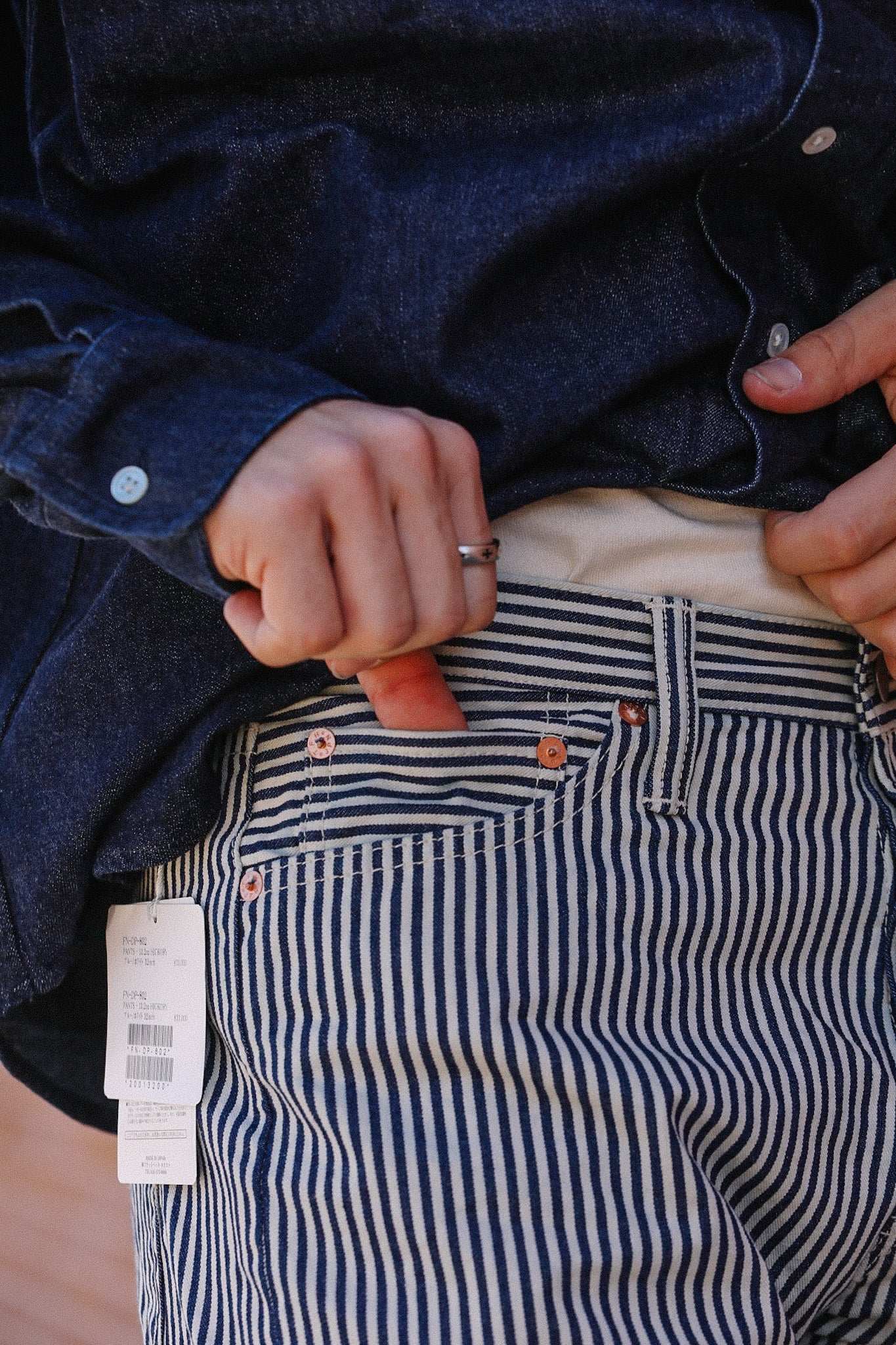10.2oz Hickory Stripe Pant (FN-DP-802)