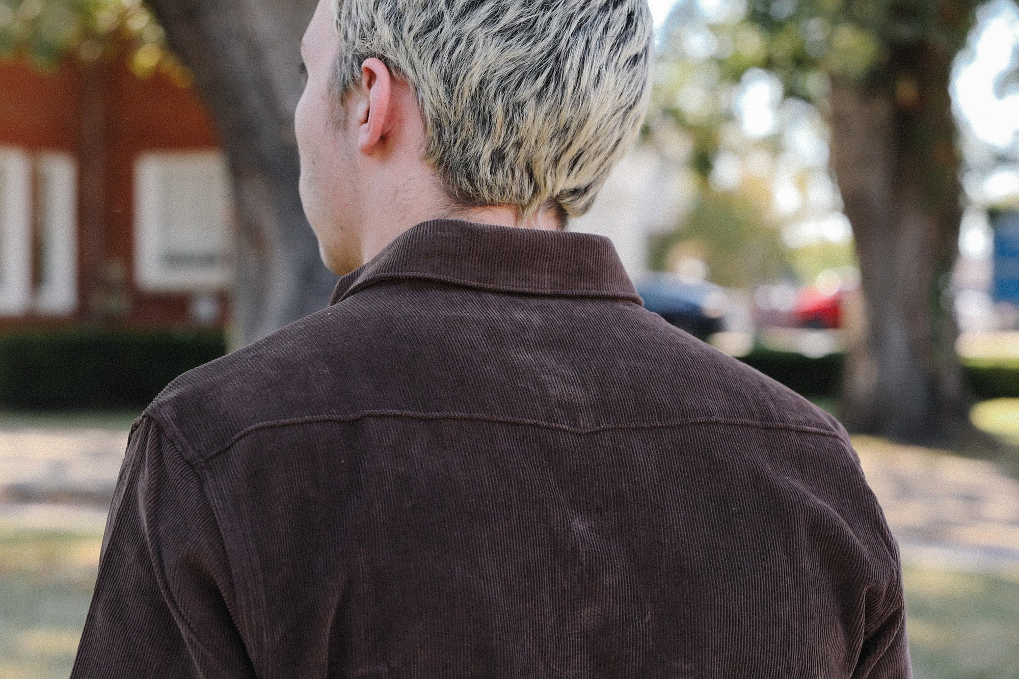 Heavyweight Corduroy Western- Brown