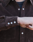 Heavyweight Corduroy Western- Brown