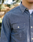 Long Sleeve Work Shirt- Chambray (SC27850)